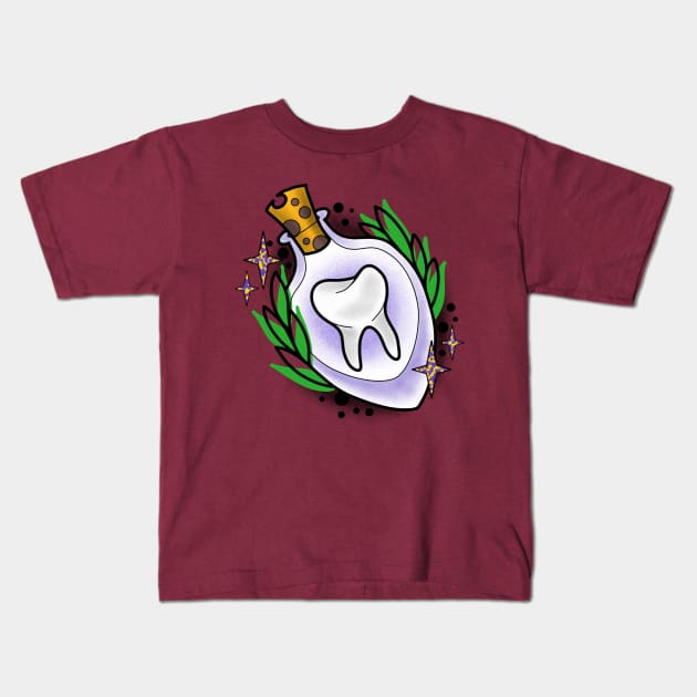 Little Tooth Kids T-Shirt by Jahaziel Sandoval